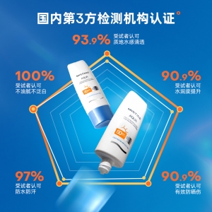 【中心仓】25年8月泰国Mistine蜜丝婷水润多效防护防晒霜22版70ml