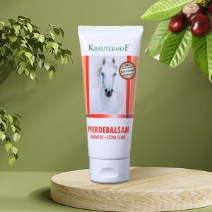 【欧一仓】德国马栗膏Krauterhof七叶庄园舒缓皮肤按摩膏100ml（热）
