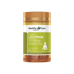 【代塔仓】27年8月 澳洲Healthy Care澳世康大豆卵磷脂软胶囊1200mg*100粒