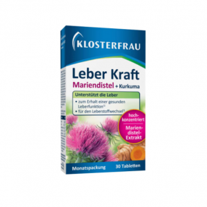 【代塔仓】26年11月德国Klosterfrau修女水飞蓟姜黄护肝片30片