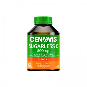 【代塔仓】27年12月澳洲Cenovis萃益维无糖维C咀嚼片500mg300片