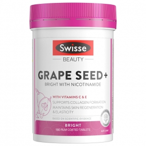 【代塔仓】28年1月澳洲Swisse斯维诗葡萄籽烟酰胺片180片